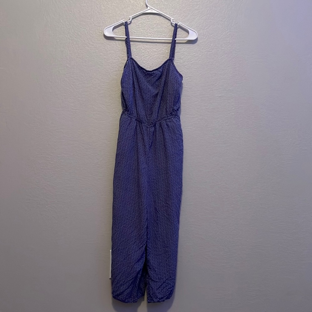 Gap meadium jumpsuit  purple and blue